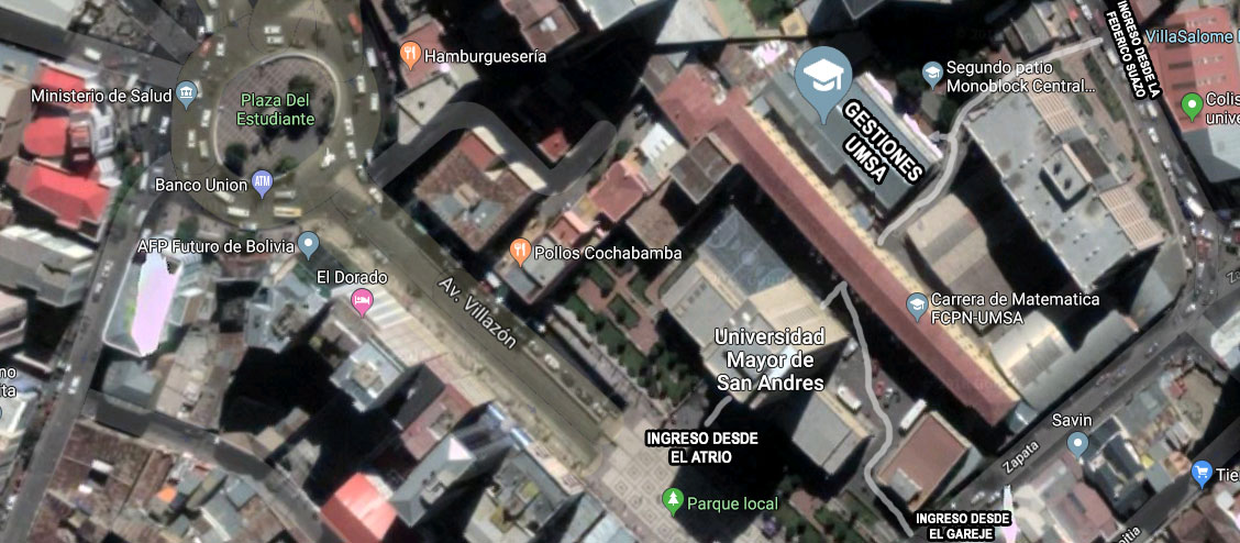 Ubicación de Gestiones
